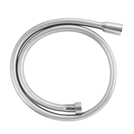 GROHE VitalioFlex Silver Long-Life 1000mm Shower Hose - Durable, Anti-Kink, Easy Install